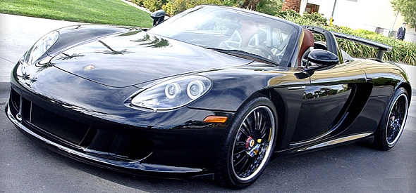 Black Donz Sabatini on 2006 Porsche GT