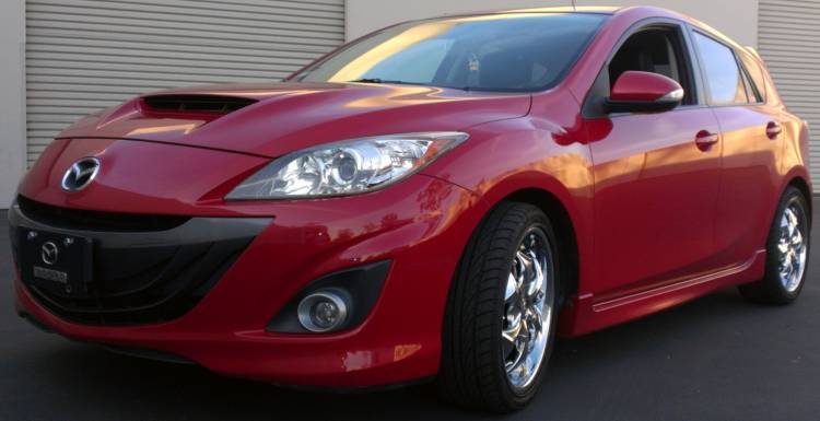 2010 Mazda Speed3 on Borghini B3S