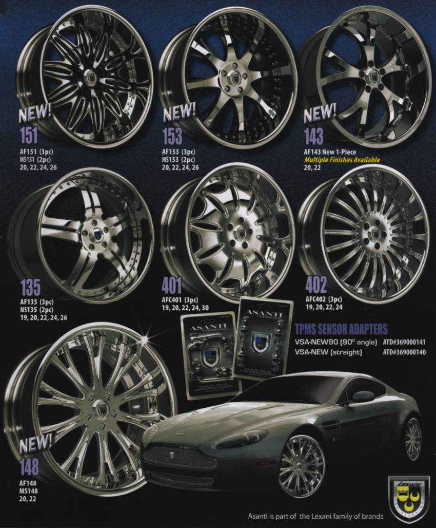 Asanti Luxury Alloy Wheels