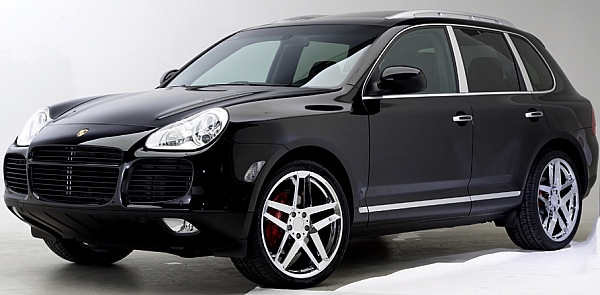 Ace Lemans Chrome Alloy Wheels on Porsche Cayenne