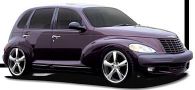 American Eagle Alloy series 192 on PT Cruiser