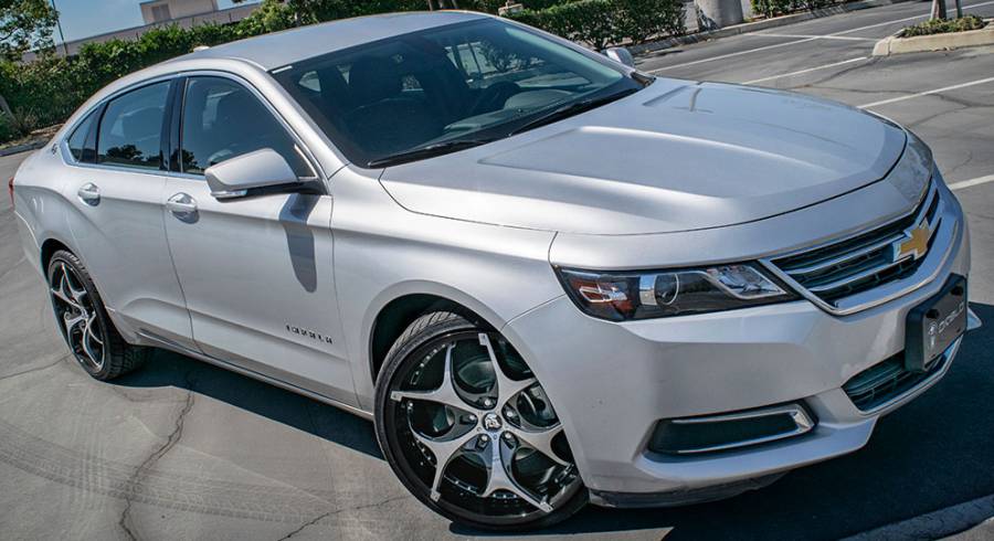 New Diablo Tork Wheels on Chevy Impala