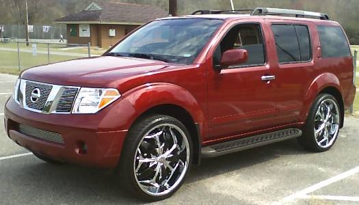 D'Vinci Ragno Wheels on 2007 Nissan Pathfinder