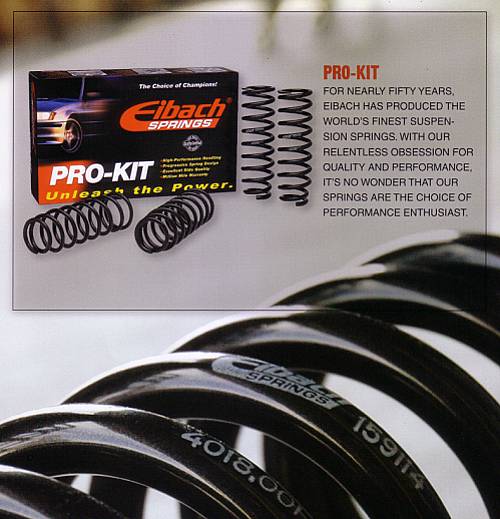 Eibach PRO-KIT Suspension Springs