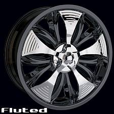 Fluted 5 Spoke Spinner