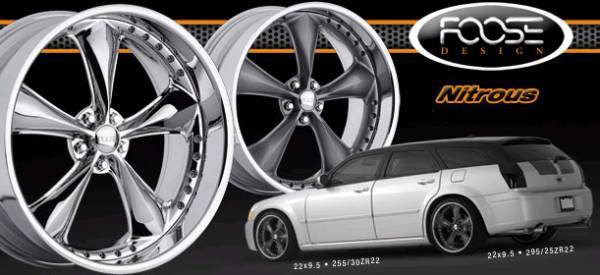 Foose Nitrous Custom Wheels for Dodge Magnum