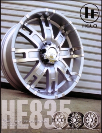 HELO HE835 ALLOY WHEEL