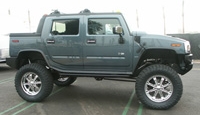 2004 Hummer on Echelon Rolexx Chrome Alloy Wheels