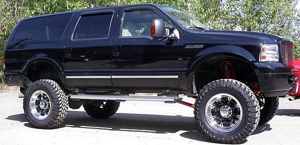 2005 Ford Excursion on Jesse James Lawless Wheels