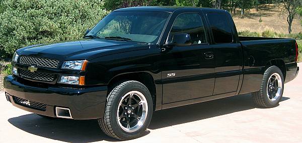 Chevy Silverado on Jesse James Black Lawless