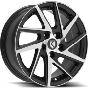 KEENDESIGN KD-02 Machine Black Wheels