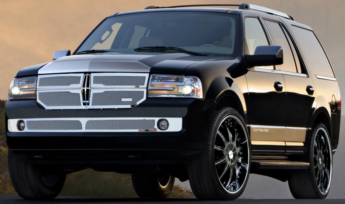Lexani 2-Tone Black CS2 Custom Wheels & Grille Kit
