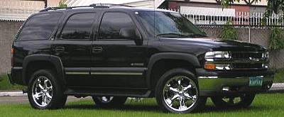 20x9.5 Mondera X on Chevrolet Tahoe