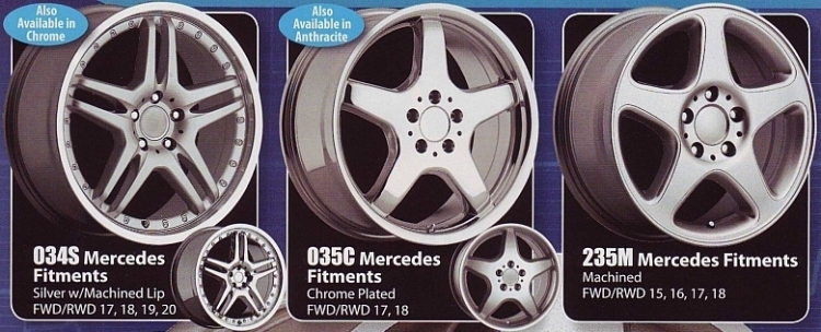 OE Performance Alloy Wheels for Mercedes