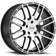 Petrol P6A Black Machined Wheels