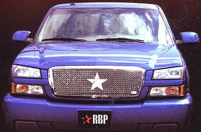 SILVERADO SHOWN WITH RBP RL GRILLE PACKAGE