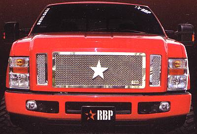 SUPERDUTY SHOWN WITH RBP RL GRILLE PACKAGE