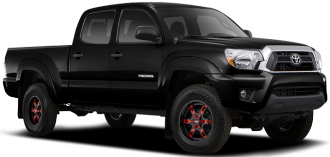 Toyota Tacoma Prerunner on Moto Metal MO969 Black