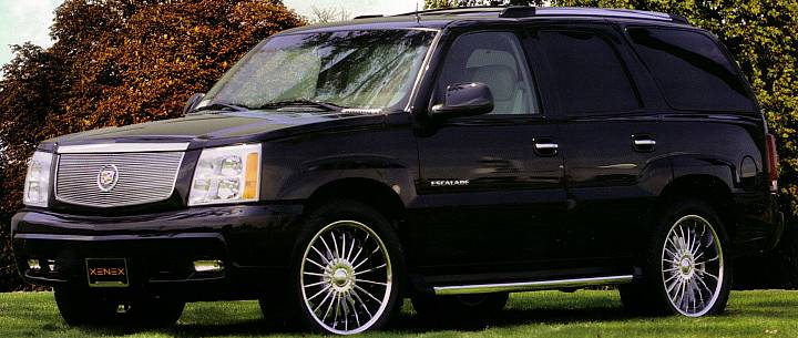 ESCALADE SHOWN WITH 22 INCH XENEX ALPINES