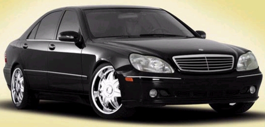 Zinik Z16 Duet on Mercedes S Class