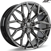 Ace AlloyAFF03 Black Chrome Wheels