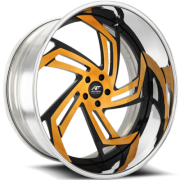 Amani Linox Black and Yellow Wheels