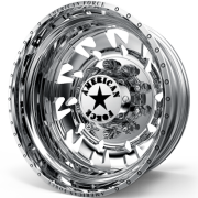 American Force Sideways Rear Dually Wheel