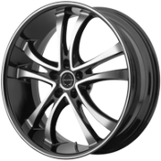 Asanti ABL-6 Black Machined Wheels