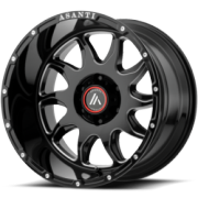 Asanti Offroad AB-810 Black Wheels