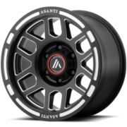 Asanti Offroad AB-812 Satin Black Milled Wheels