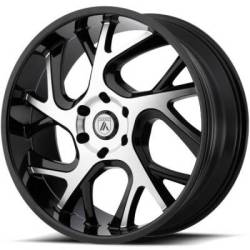 Asanti ABL-16 Machined Gloss Black Wheels