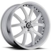 Asanti DA191 White Wheels