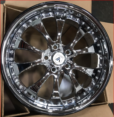 Asanti DDS2 Chrome Wheels