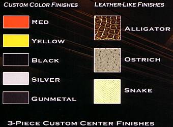 3-PIECE CUSTOM CENTER FINISHES