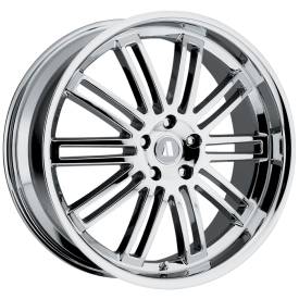 August Werke Chrome Alloy Wheels