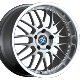 Beyern Type Mesh Silver Alloy Wheels