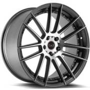 Blaque Diamond BD-4 Matte Graphite Machined Wheels