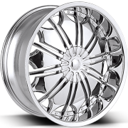 Borghini B706 Chrome Wheels