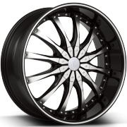 Borghini BW8 Machine Black Wheels