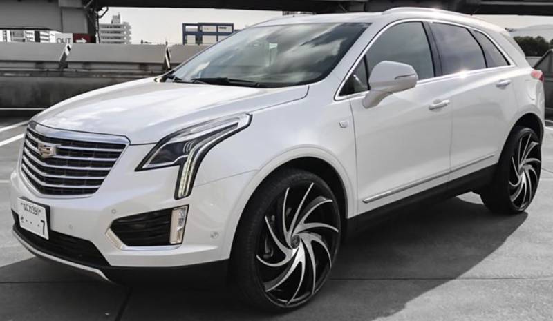 Cadillac XT5 on Lexani Twister Wheels