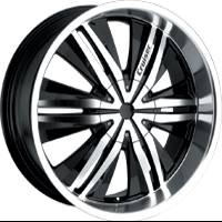Cruiser Alloy 902MB Threshold Black RWD