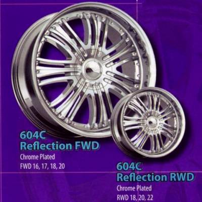 Cruiser Chrome Alloy 604C Reflection Chrome