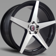 Curva C-55 Machine Black Wheels