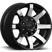 DCenti DW 950 Black Machine-Face Wheels