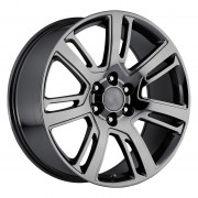 Style 48 Cadillac Escalade Black Chrome Wheels