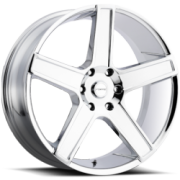 Forte F76 Jesse-One Chrome Wheels