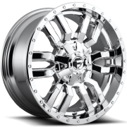 Fuel Sledge Chrome Wheels