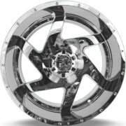 Full Throttle 6052 Dagger Chrome Wheels