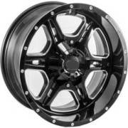 Full Throttle FT-6054 Bullet Gloss Black Milled