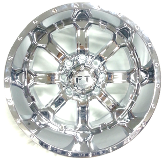 Full Throttle Off-Road 8034 Chrome Wheels